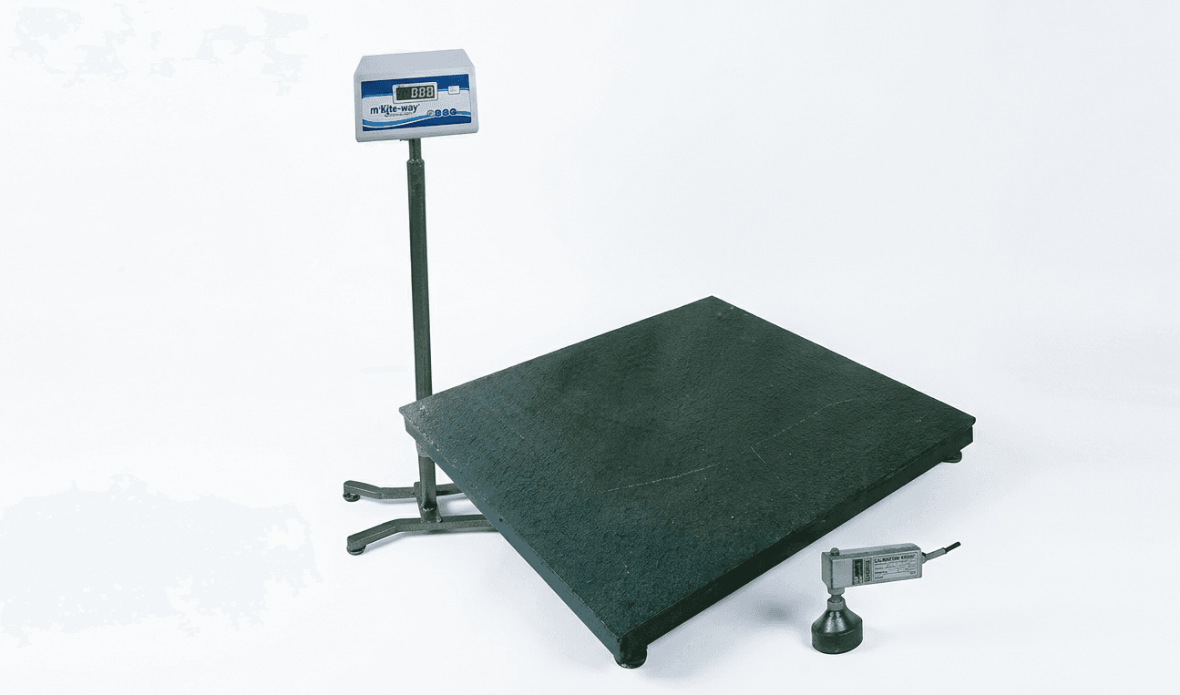 Rite-Way Platform Scale — No Guard Rail