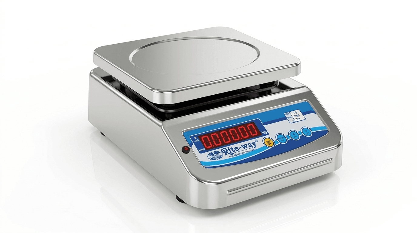 Rite-Way Table Top Scale — SS Body Standard