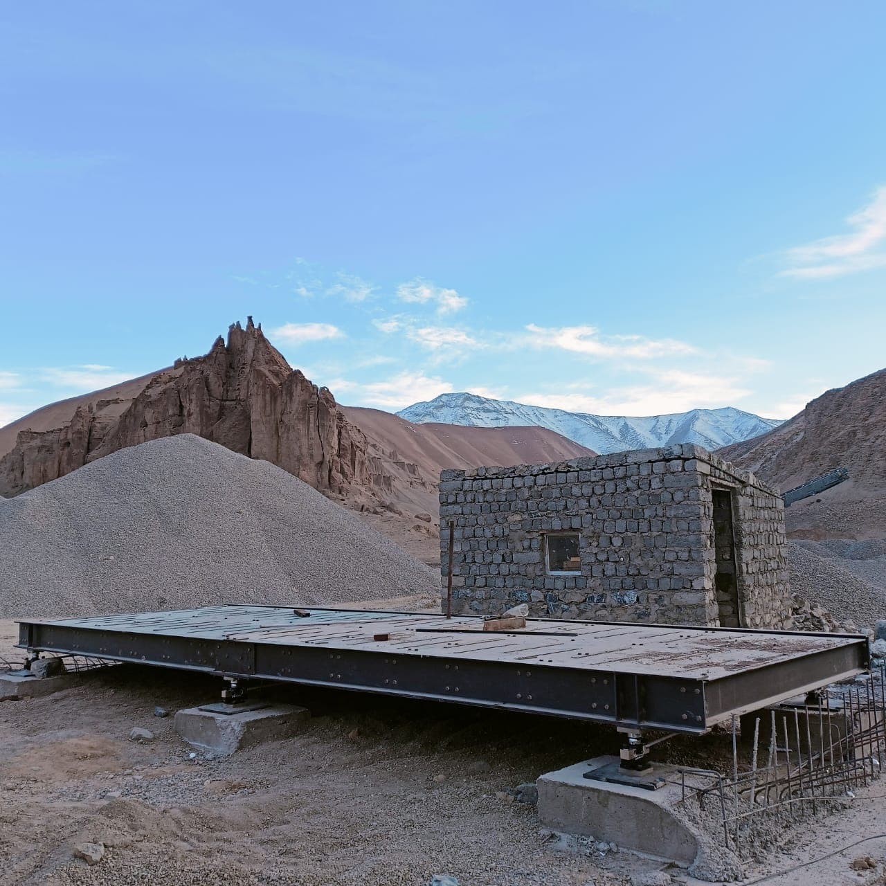 Rite-Way installation 11 — weighbridge or scale, North India