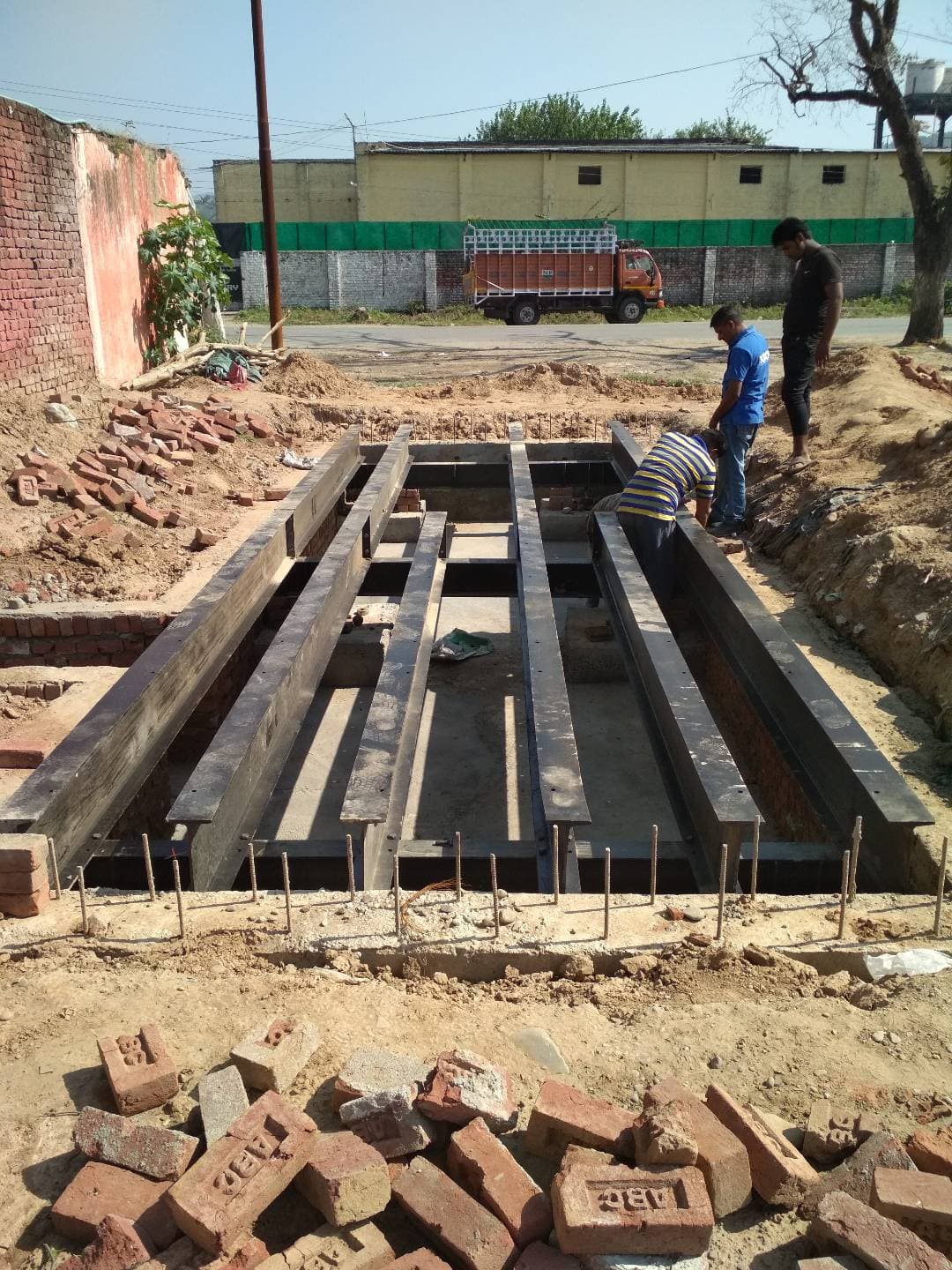 Rite-Way installation 3 — weighbridge or scale, North India