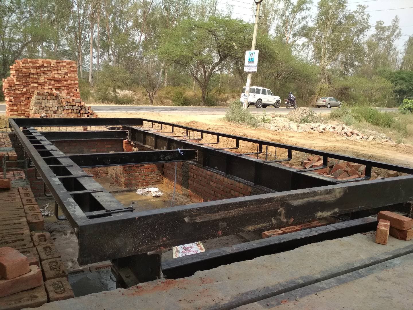 Rite-Way installation 7 — weighbridge or scale, North India