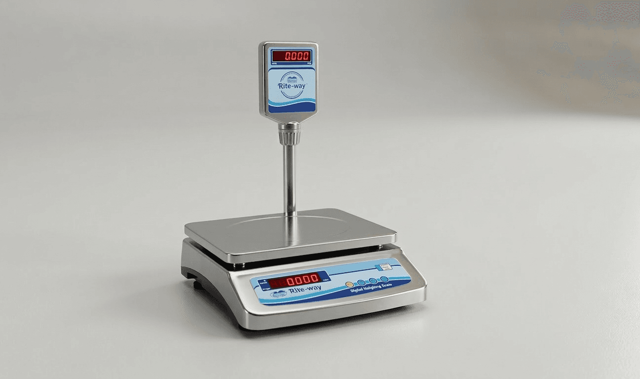 Rite-Way weighing scales — complete range from 20g to 2000kg